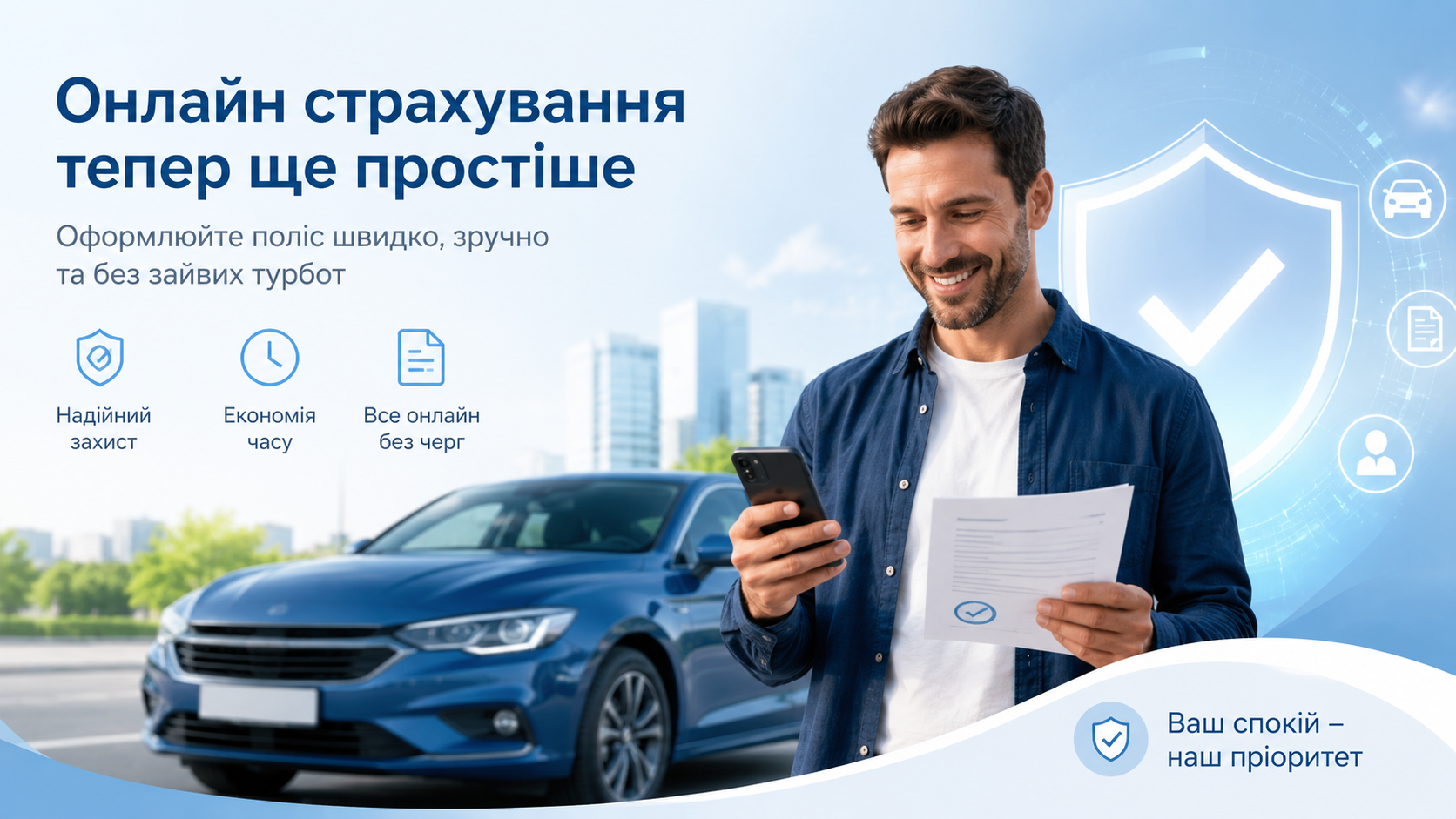 Страхові послуги в Кагарлику: оформлення стало простішим